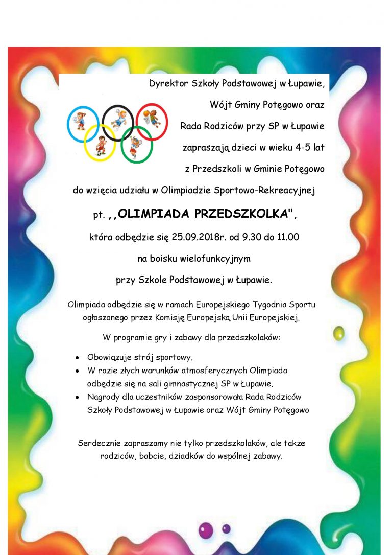 Olimpiada Przedszkolaka