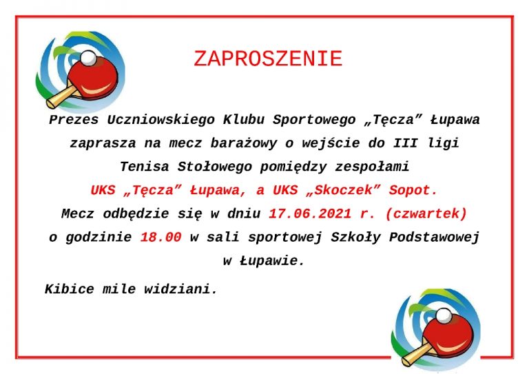 Zaproszenie