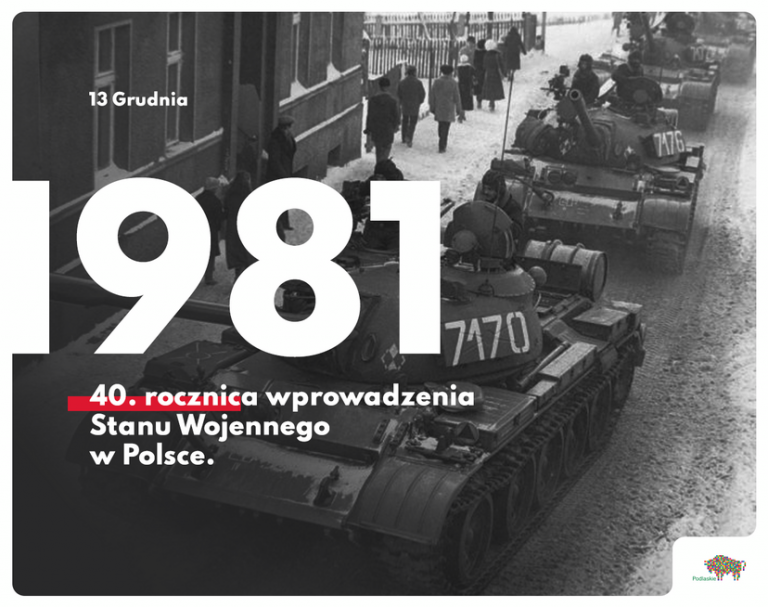 40 lat temu zaczął się w Polsce stan wojenny.