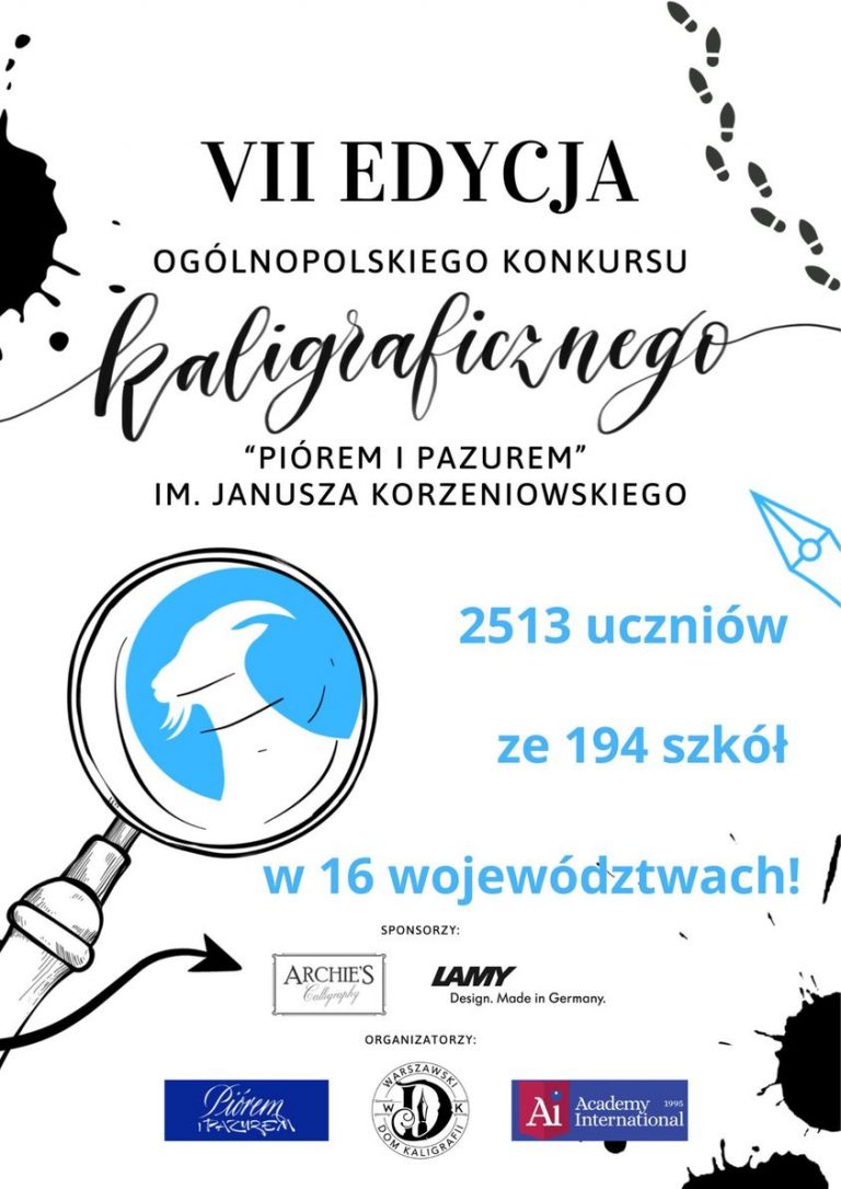 Trzy uczennice ze Szkoły Podstawowej w Łupawie w wojewódzkim etapie VII Ogólnopolskiego Konkursu Kaligraficznego