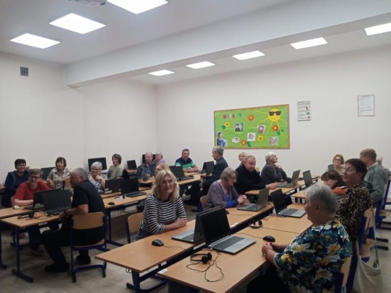Spotkanie „Cyberbezpieczni seniorzy”.