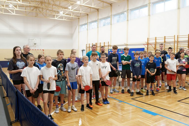 IX Turniej Tenisa Stołowego o Puchar Wójta Gminy Potęgowo.