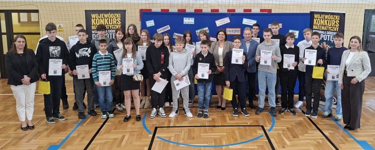 Finał VII Wojewódzkiego Konkursu Matematycznego „Wspaniała siódemka do potęgi”
