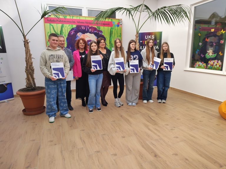 Podziękowania wolontariuszom za udział w WOŚP