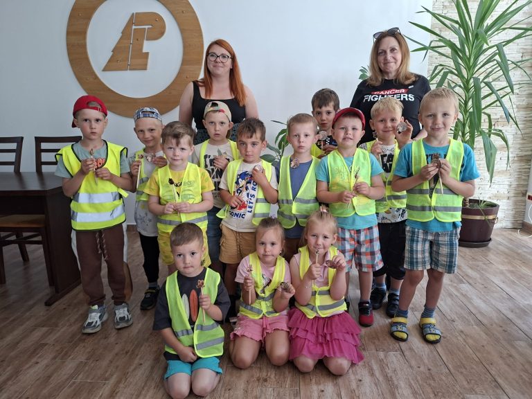 Przedszkolaki w Nadleśnictwie
