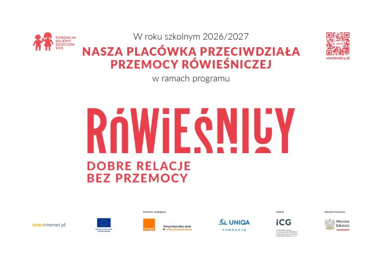 „Rówieśnicy – dobre relacje bez przemocy”